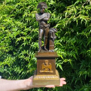 PETIT-BRONZE representando NAPOLEÃO BONAPARTE (1769-1821)