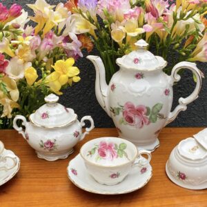 CONJUNTO PARA CAFÉ em fina porcelana ALEMÃ