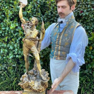 ESCULTURA com assinatura de A. WAAGEN