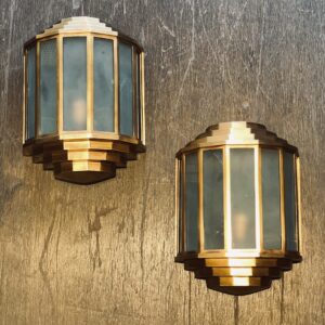 Par de luminárias Arandelas