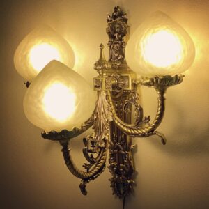 LUMINÁRIA DE PAREDE, dita arandela